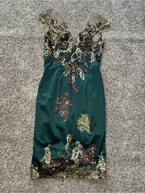 Mandalay | Dresses | Mandalay Y2k 200s Black Midi Cheongsam Dress With Red  Gold Dragon Embroidery | Poshmark